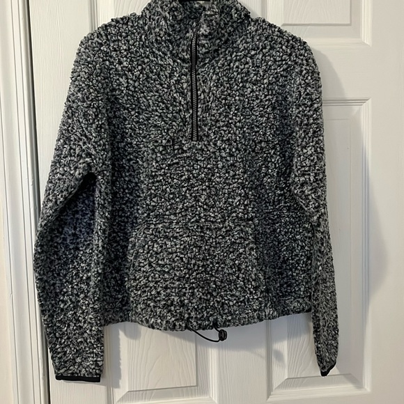 Zipper front sweatshirt - Picture 1 of 8